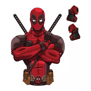 برچسب پلی استیشن 4 طرح Deadpool-02 مجموعه 3 عددی ارسال پستی