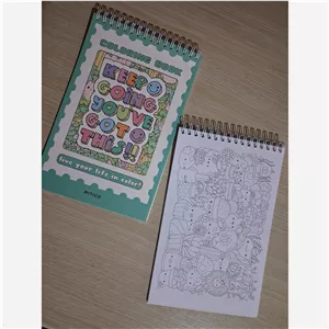 دفتر رنگ آمیزی نوجوان پیتیکو سری doodle 