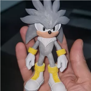 فیگور Nova Art - Silver The Hedgehog