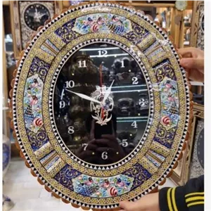 ساعت خاتم مینیاتور قلمزنی 