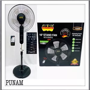 پنکه ایستاده دیجیتال کنترلی برند رماتیک هوم 24ماه گارانتی