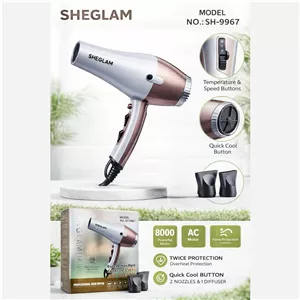 سشوار حرفه ای سالنی شیگلم SHEGLAM مدل SH-9967