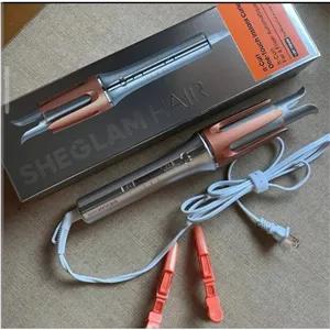دستگاه فر کننده مو شیگلم SHEGLAM مدل hair curler سایز 32 میلی متر