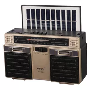 رادیو اسپیکر بلوتوثی خورشیدی کی برود KTF-2209