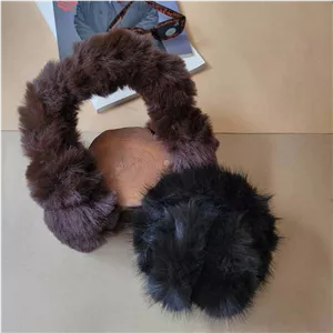 گوشگیر تدی خزدار قهوه ای تاشو k00126