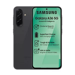 گوشی موبایل Samsung مدل Galaxy A36 5G (RAM 8) ظرفیت 256GB - مشکی (ویتنام) SAMSUNG