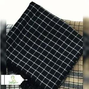 چفیه پلی استر مشکی سفید 50 عددی