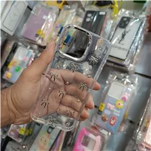 گارد IP16PROMAX آیفون مدل فانتزی شفاف طرح 1