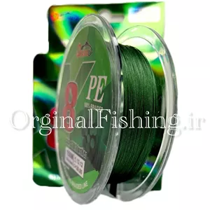 نخ ماهیگیری ابریشم براید 8x متراژ 150 متری سایز 0.16 اوکاسیا