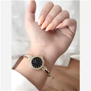 ساعت النگویی نگین دار دایره zido
