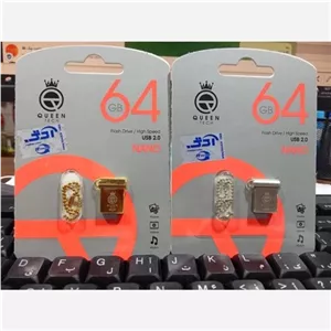 فلش مموری کویین 64 گیگ فلزی با سرعت عالی فلش koine 