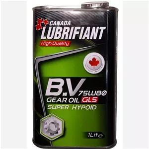 روغن گیربکس خودرو لوبریفنت کانادا مدل SAE 75W-80 حجم 1 لیتر مدل 1