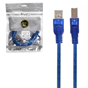کابل پرینتر USB A B رویال (Royal) طول 1.5 متر