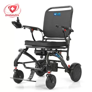 ویلچر برقی فیبر کربنی سبک مسافرتی تاشو مدل YS-EA8001-XS تایوانی دیاناوکس