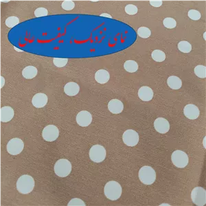 سفره 4 نفره نساجی دُر هنر یزد مدل توپی  cotton-nes سایز 9090 سانتی متر 739