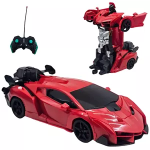 ماشین بازی کنترلی ناب سل مدل لامبورگینی شارژی تبدیل شونده دودزا چراغدار کد Lamborghini rechargeable remote control ga...