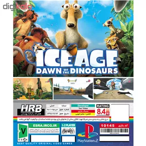 بازی Ice Age Dawn of the Dinosaurs مخصوص PS2 ZUA