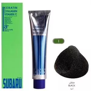 رنگ مو سوبارو شماره 1 رنگ مشکی