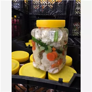ترشی مخلوط شور (شور گل کلم) خانگی