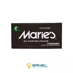 رنگ روغن 12 تایی ماریس