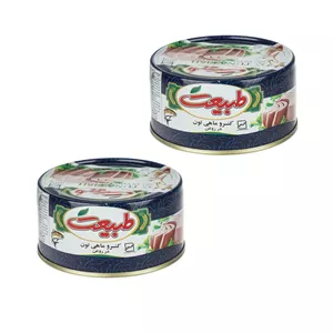 تون ماهی طبیعت بسته 2عددی
