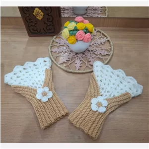 مچ بند بافتنی شکوفه