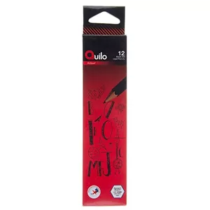 مداد مشکی کوییلو کد 634000 بسته 12 عددی(علم گستر)