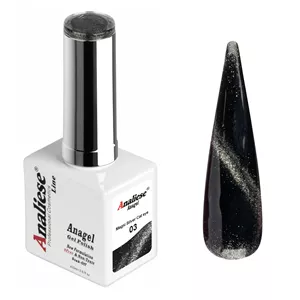 لاک ژل مگنتی آنالیز مدل Magic Silver 03