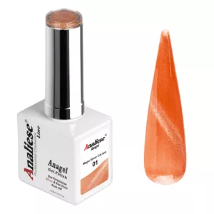 لاک ژل مگنتی آنالیز مدل Magic Silver 01