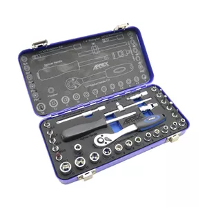 آچار بکس اپکس مدل SMT-14INCH SOCKET TOOLSSET-20pcs-1520-TAIWANllمجموعه 20عددی ارسال پس کرایه 