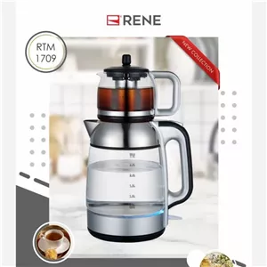 چای ساز روهمی RENE مدل RJB-1709 با ضمانت 24 ماهه ارسال رایگان