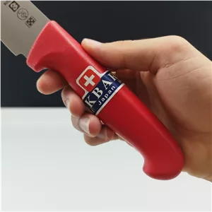 چاقو آشپزخانه اکبری دسته قرمز مدل P723 بسته 1 عددی ارسال رایگان