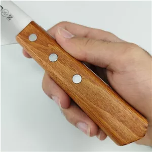 چاقو آشپزخانه اکبری دسته چوبی مدل WS26 بسته 1 عددی ارسال رایگان