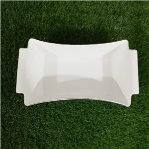 کشکول سرامیک آماتیس مدل متوسط لب طلا مدل 723G با ارسال رایگان