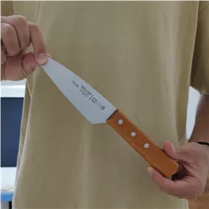 چاقو آشپزخانه اکبری دسته چوبی مدل WS25 بسته 1 عددی ارسال رایگان