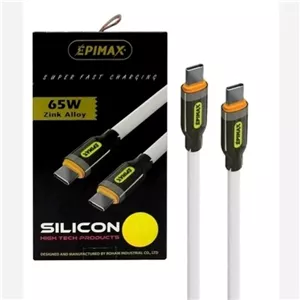 کابل دوسر تایپ سی سیلیکونی EPIMAX مدل EC-126