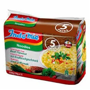 نودل گوشت اندومی اصل بسته 5 عددی Indomie Beef