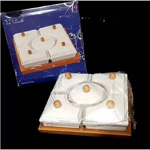 اردور خوری اردوخوری سرامیکی پنج قسمتی سیلویا(پسکرایه) 