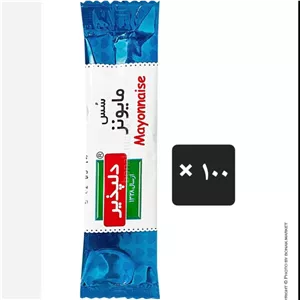سس مایونز تک نفره بسته 100 عددی