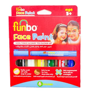 رنگ گریم صورت فانبو مدل FO-06 بسته 6 عددی 5MR