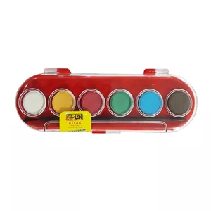 آبرنگ 6 رنگ اطلس کد 70 G9W