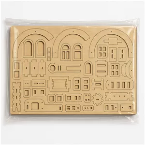 ساختنی 215 تکه مدل ماکت چوبی ماشین کد M180 E5M