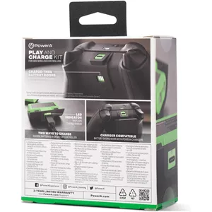 باتری قابل شارژ دسته بازی xbox sxone پاور ای مدل power A Charge Kit مجموعه 2 عددی VST