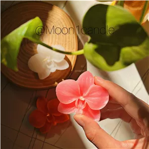 شمع گل ارکیده 