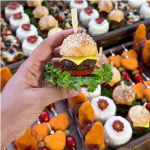 مینی برگر 15عددی (فینگرفود)بانو