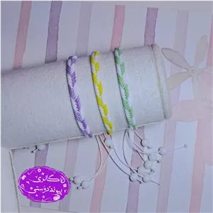 دستبند دوستی طرح هفت هشتی کد 1 ( جناقی ) ( اسپورت )