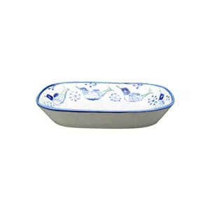 دیس چینی میبدمرواریدمدل مرغی ساده کدSA