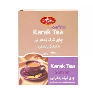 پودر چای کرک زعفرانی 10 عددی سحرخیز 