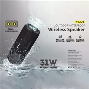 اسپیکر بلوتوثی ضدآب فضای باز اوی Awei Y669