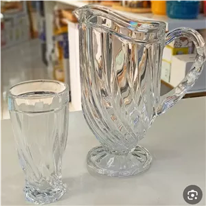 پارچ لیوان مدل تولیپ ساده